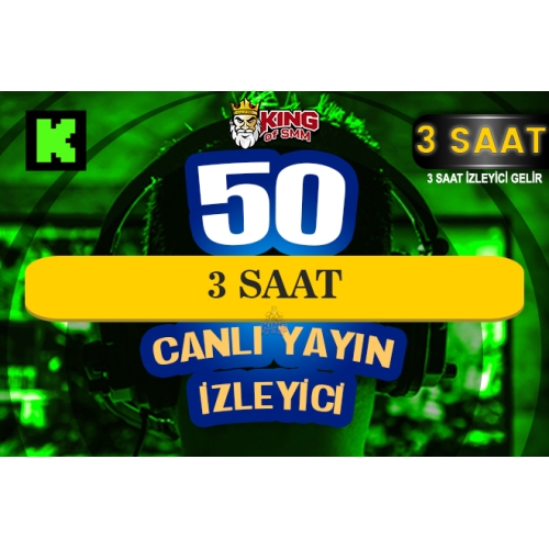  ⚜️3 SAAT  50 KICK CANLI YAYIN İZLEYİCİ